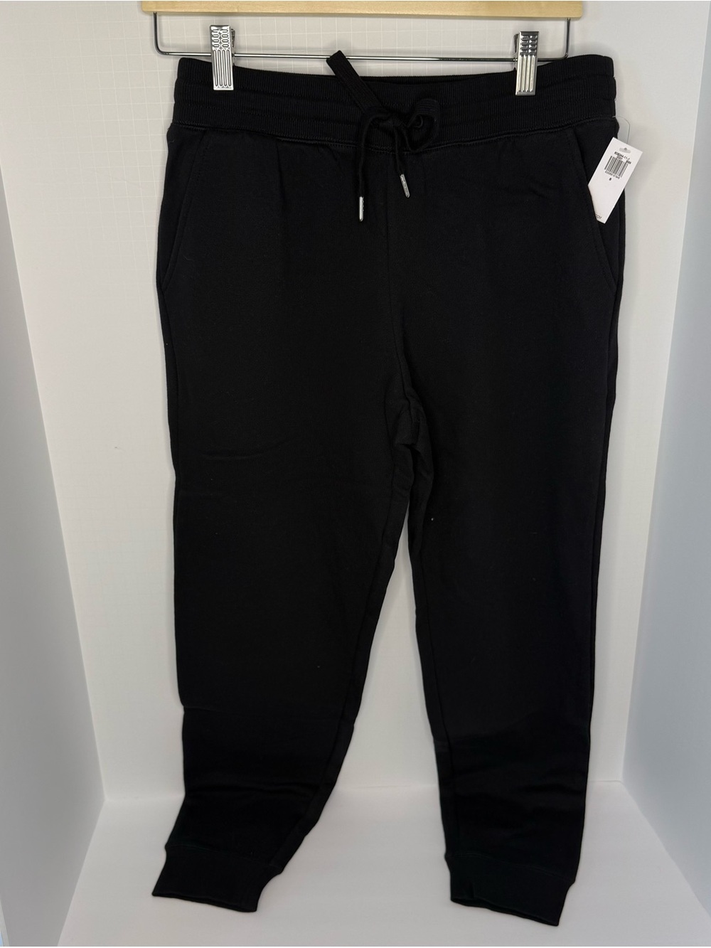 Old Navy Mid-Rise Vintage Street Jogger Black Womens Knit Pants Small New